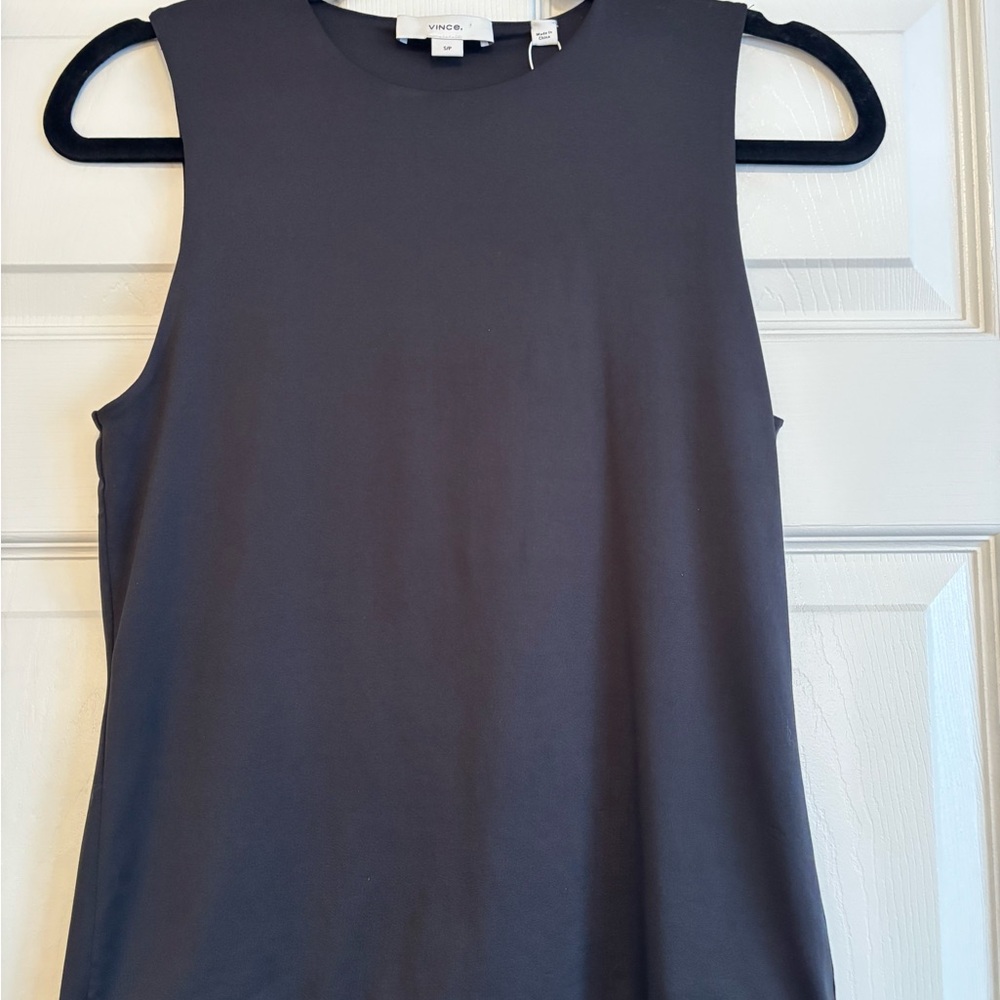 Vince Black Muscle Tee